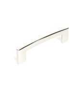 Century Hardware 24468-14 polished nickel/polished brass cabinet pull handle