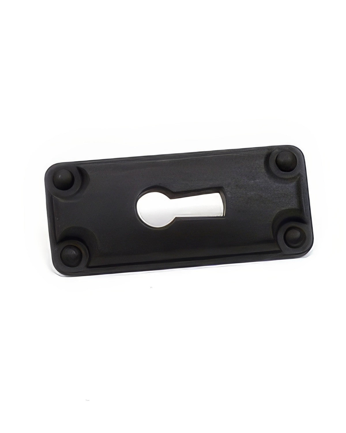 Century Hardware 24569-MB matte black keyplate