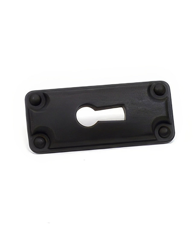 Century Hardware 24569-MB matte black keyplate
