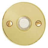 Emtek 2459US3NL unlacquered brass doorbell