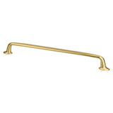 Berenson Emerling 224mm Center to Center Cabinet Pull in Modern Brushed Gold