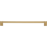 Top Knobs TK3387HB Newburn 12" Center to Center Bar Pull Honey Bronze