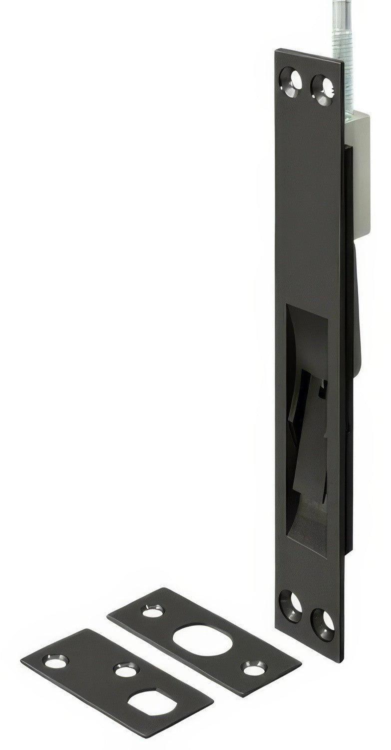 Deltana 24EFB10B oil rubbed bronze flush bolt