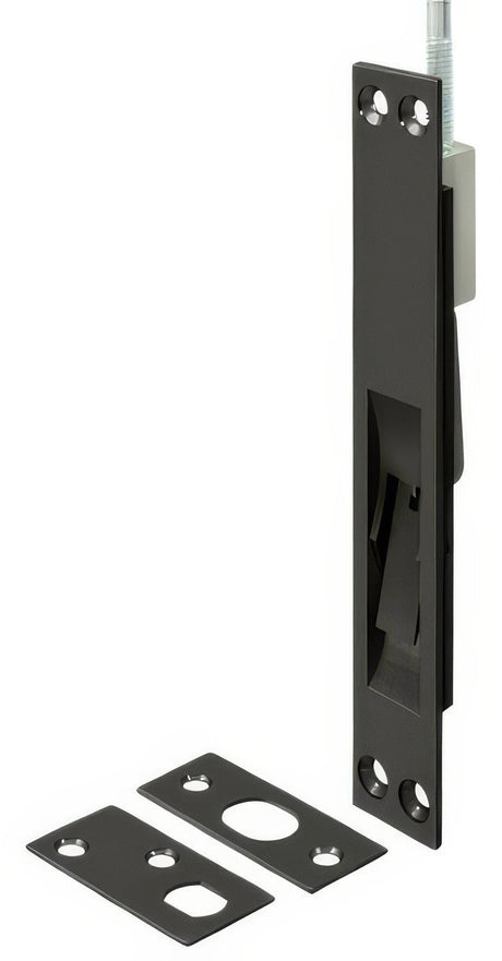 Deltana 24EFB10B oil rubbed bronze flush bolt