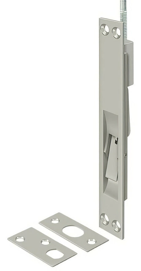 Deltana 24EFB15 satin nickel flush bolt