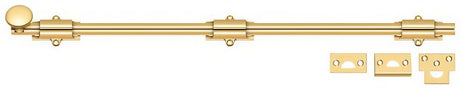 Deltana 24SB003 surface bolt, additional view