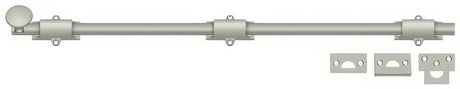 Deltana 24SB15A surface bolt in black, additional view