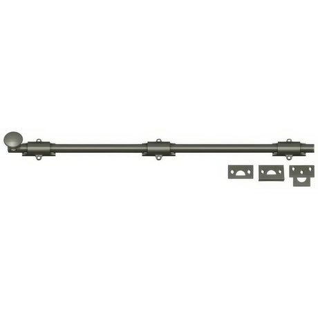 Deltana 24SB15A antique nickel surface bolt