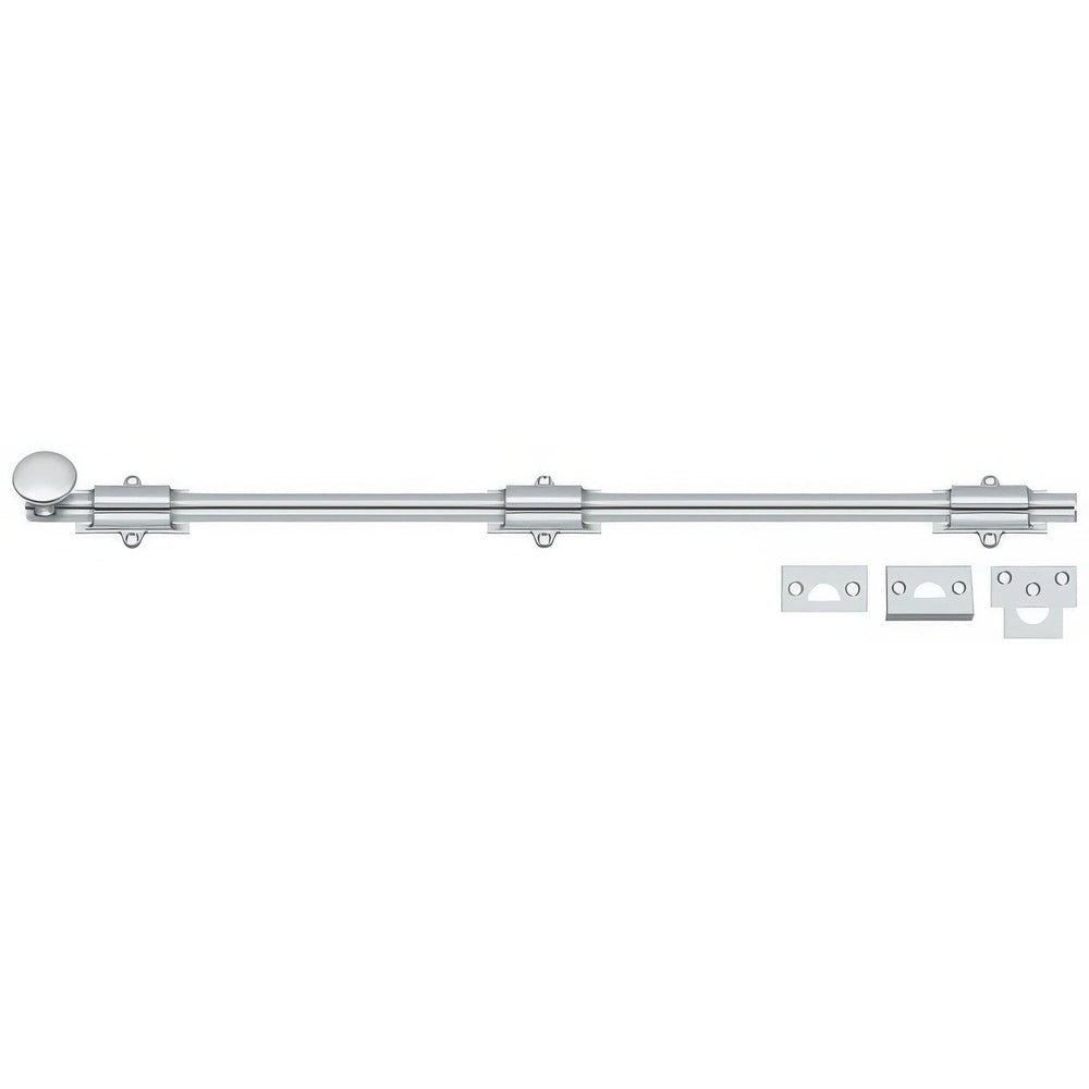 Deltana 24SB26 polished chrome surface bolt