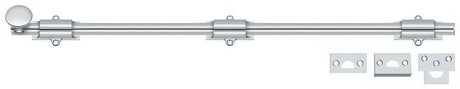Deltana 24SB26D surface bolt, additional view