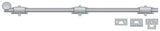 Deltana 24SB26D satin chrome surface bolt