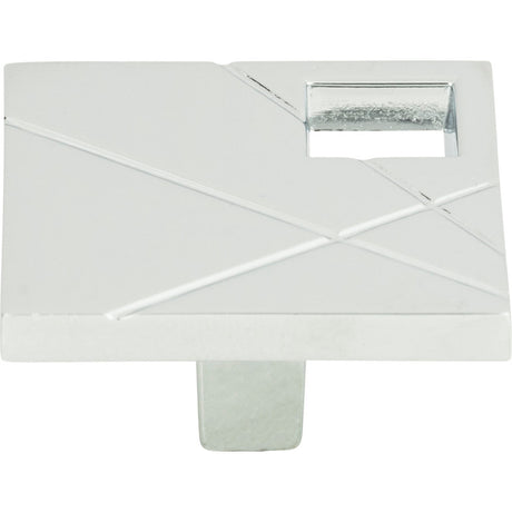 Atlas Homewares 251R-CH polished chrome cabinet knob