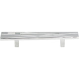 Atlas Homewares 253L-CH polished chrome cabinet pull