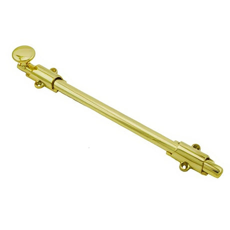 Ives 253B312 polished brass surface bolt