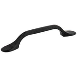 Elements 254-96MB matte black cabinet pull