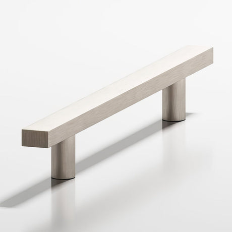 Colonial Bronze 25410M15 cabinet pull handle in satin nickel, additional view