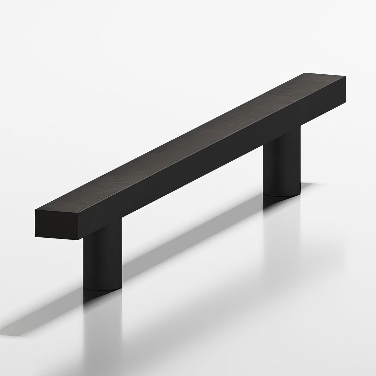 Colonial Bronze 25410M19 matte black cabinet pull handle