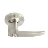 Better Home Products 25526DC satin nickel keyed entry door lever