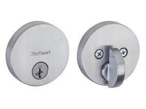 Kwikset 780 Single Cylinder Deadbolt in Polished Brass