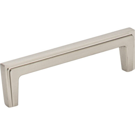 Jeffrey Alexander 259-96SN satin nickel cabinet drawer pull