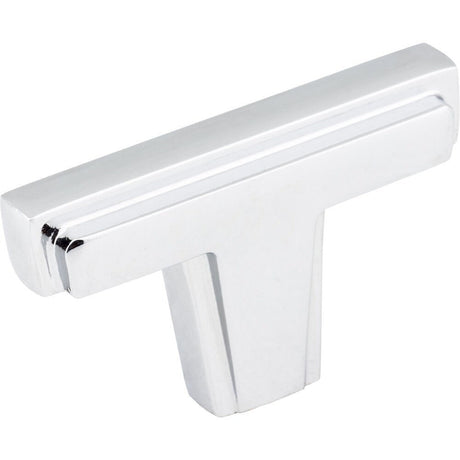 Jeffrey Alexander 259PC polished chrome t shaped cabinet knob
