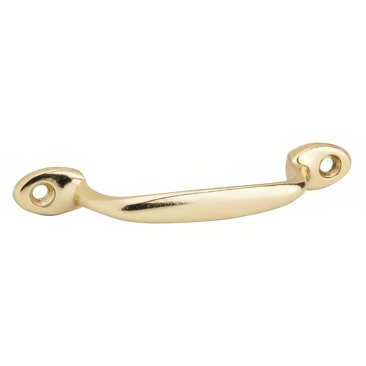 Ives 25A3 bright brass door pull