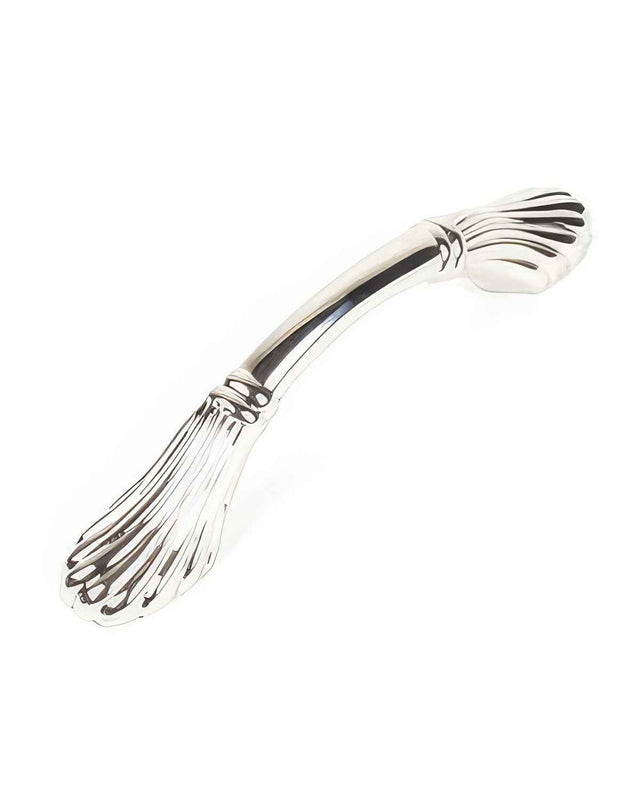 Century Hardware 26046-14 Orchid cabinet pull handle in polished brass, additional view