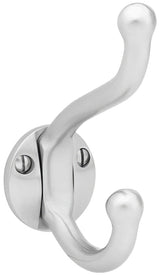 Emtek 2606US14 polished nickel robe hook
