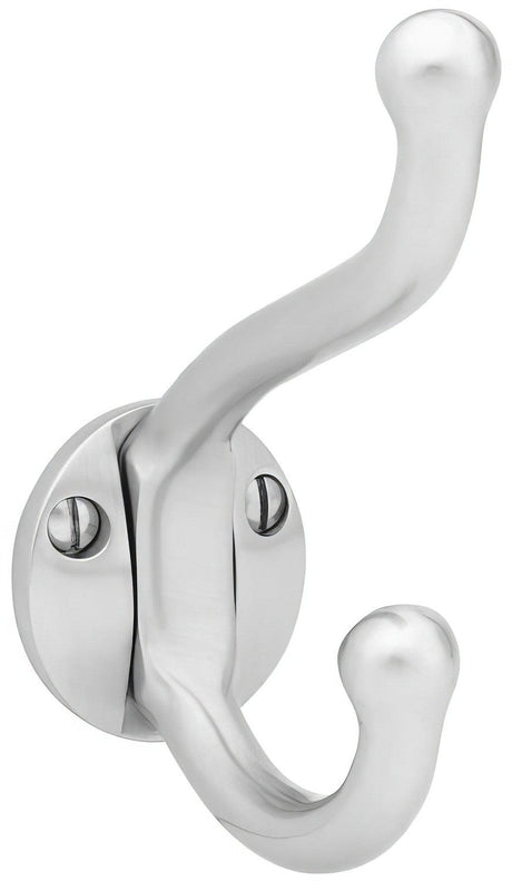 Emtek 2606US14 polished nickel robe hook