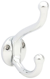 Emtek 2606US26 polished chrome robe hook