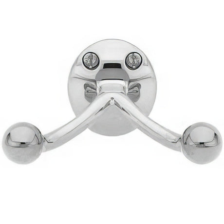 Emtek 2607US26 polished chrome robe hook