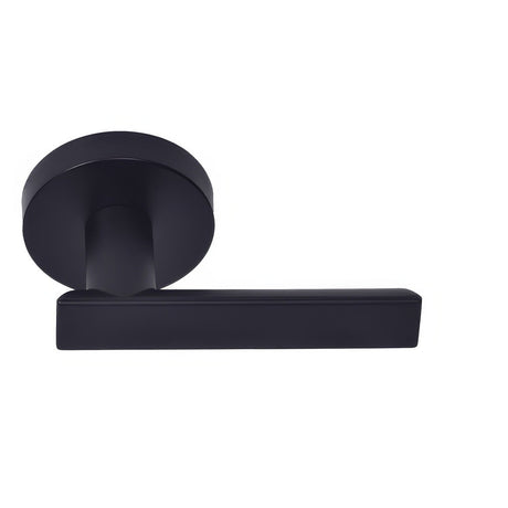Better Home Products 26144BLK matte black passage door lever