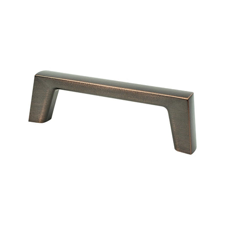 Berenson 2619-1MDB-P Brookridge square cabinet pull, additional view
