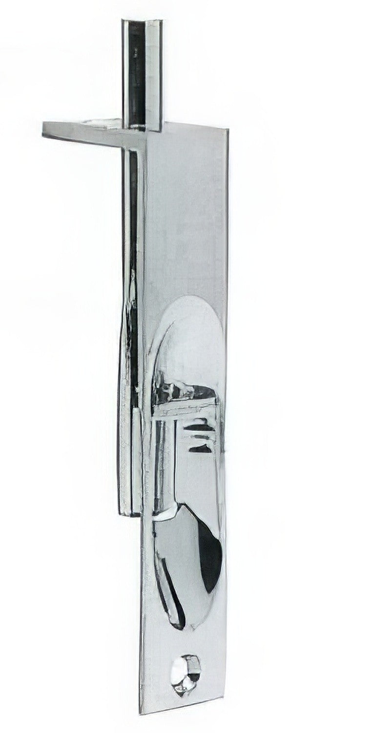 Ives 261B26D manual flush bolt in satin stainless, additional view
