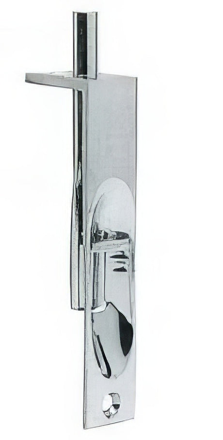 Ives 261B26D manual flush bolt in satin stainless, additional view