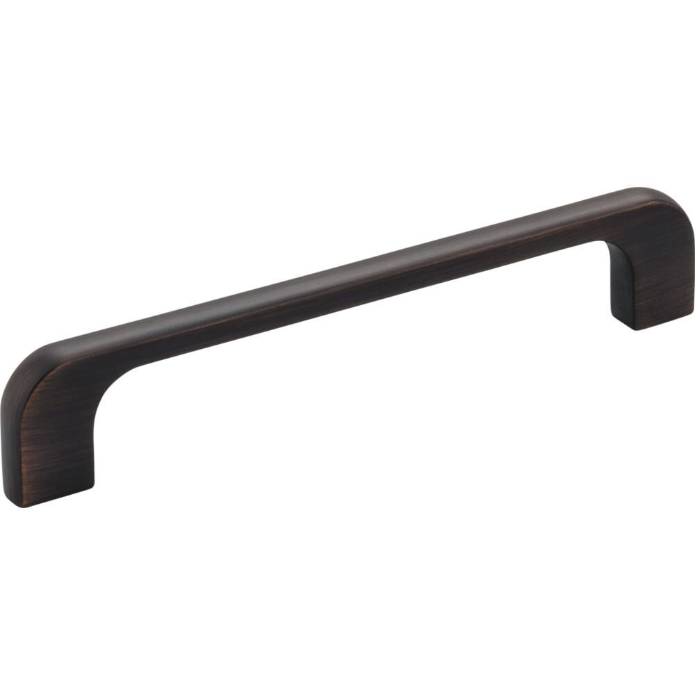 Jeffrey Alexander 264-128DBAC brushed oil rubbed bronze cabinet drawer pull