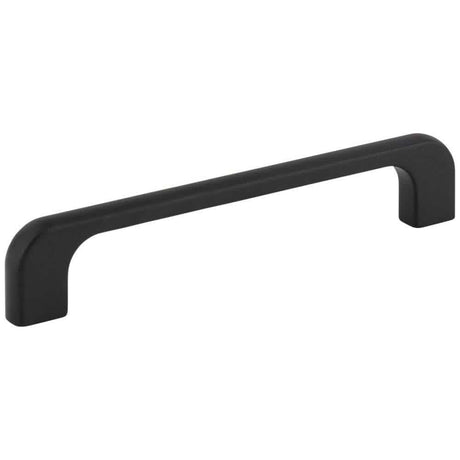 Jeffrey Alexander 264-128MB Alvar cabinet drawer pull in satin stainless, additional view