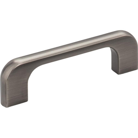 Jeffrey Alexander 264-3BNBDL Alvar cabinet drawer pull in satin stainless, additional view