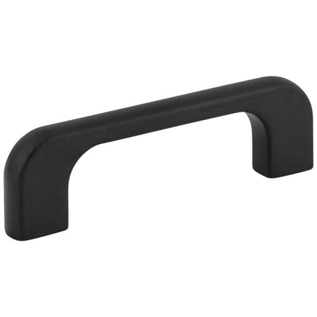 Jeffrey Alexander 264-3MB Alvar cabinet drawer pull in satin stainless, additional view