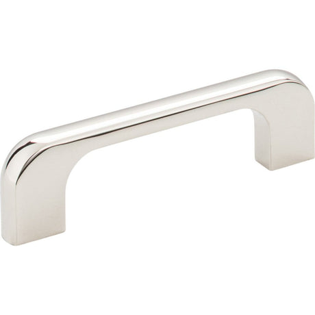 Jeffrey Alexander 264-3NI Alvar cabinet drawer pull in satin stainless, additional view