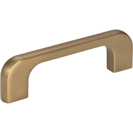 Jeffrey Alexander 264-3SBZ Alvar cabinet drawer pull in satin stainless, additional view