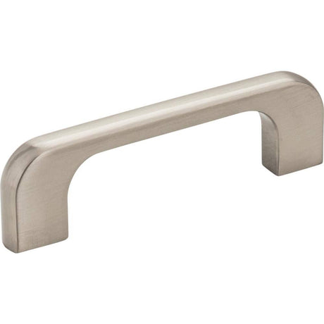 Jeffrey Alexander 264-3SN Alvar cabinet drawer pull in satin stainless, additional view