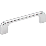 Jeffrey Alexander 264-96PC polished chrome cabinet drawer pull