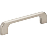 Jeffrey Alexander 264-96SN satin nickel cabinet drawer pull