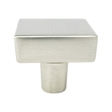 Berenson 2645-1BPN-P brushed nickel square cabinet knob