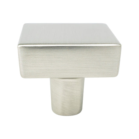 Berenson 2645-1BPN-P brushed nickel square cabinet knob