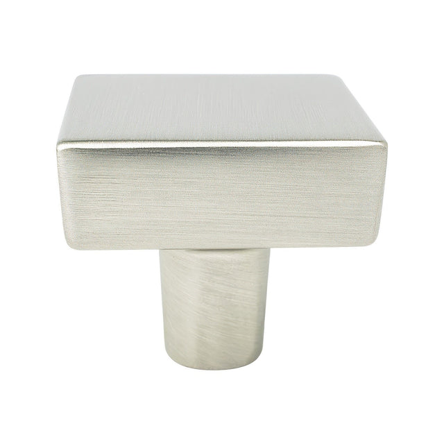 Berenson 2645-1BPN-P brushed nickel square cabinet knob
