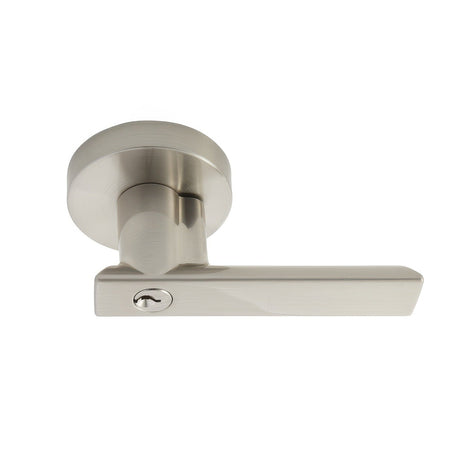 Better Home Products 26515SN satin nickel keyed entry door lever