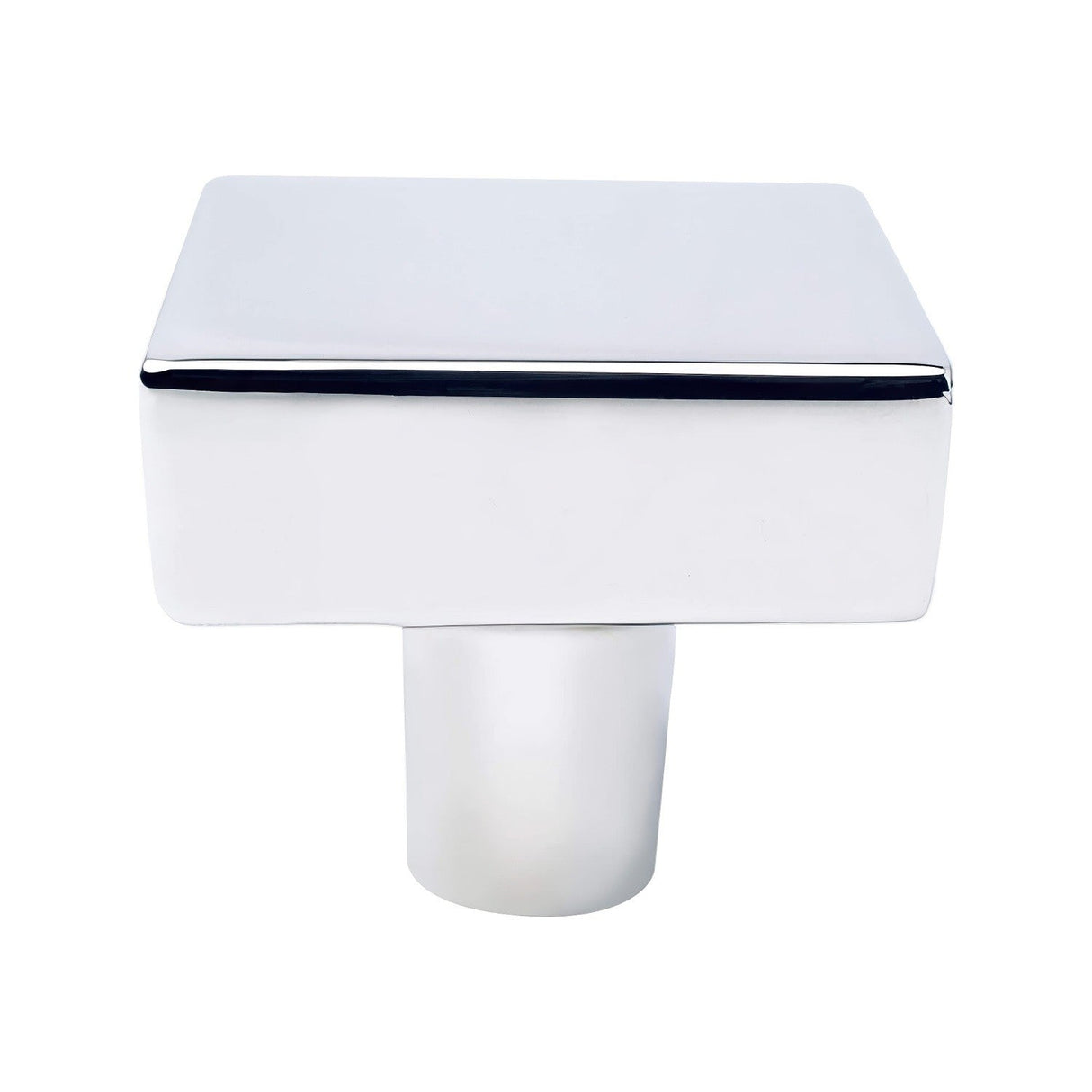 Berenson 2656-1026-P polished chrome square cabinet knob