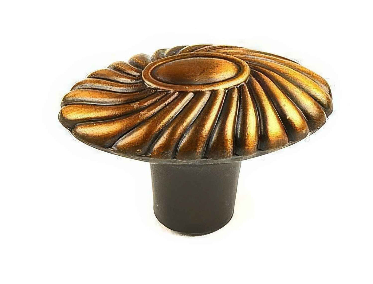Century Hardware 26709-ACH brushed antique copper cabinet knob